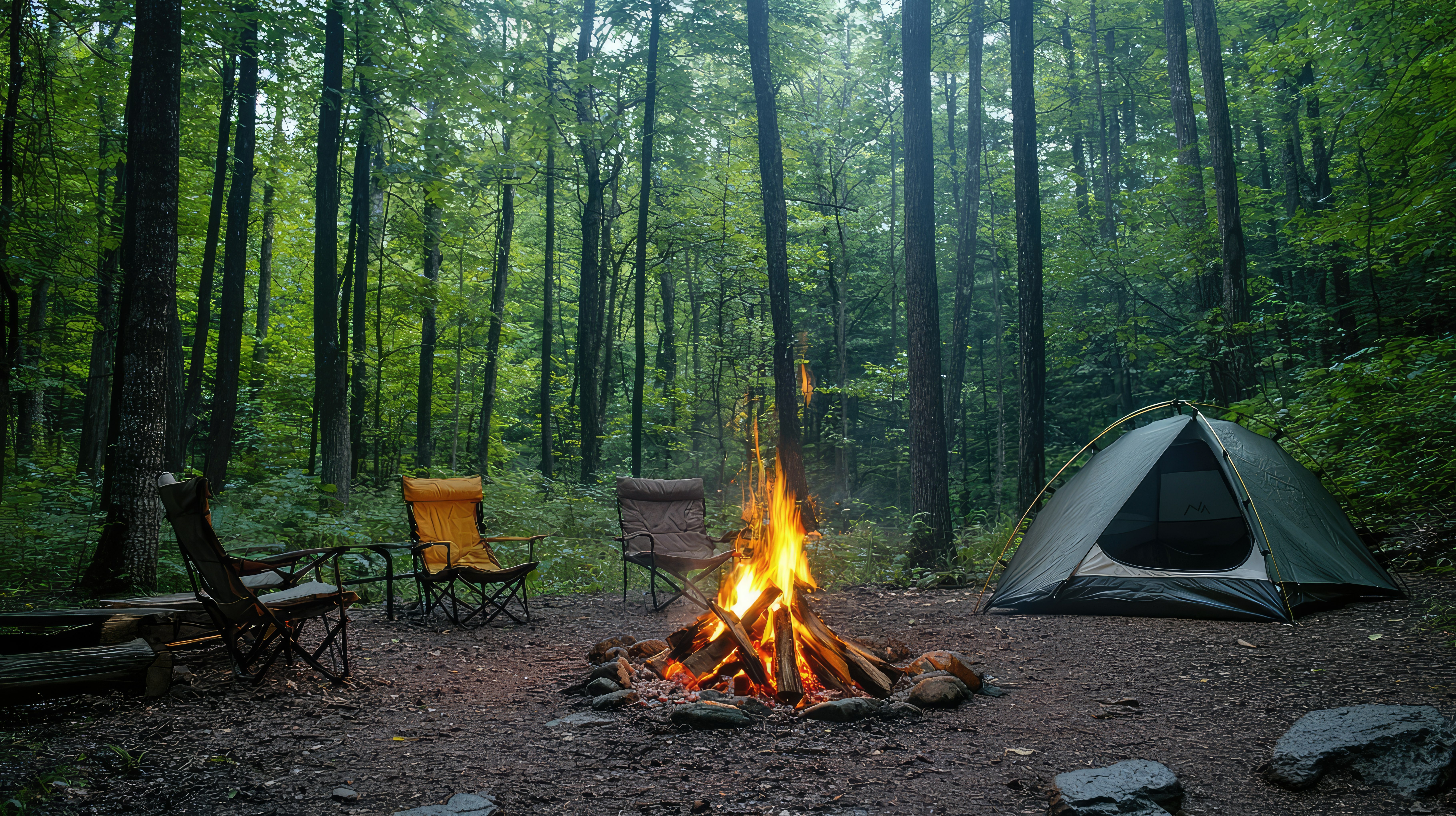 Image of a campsite