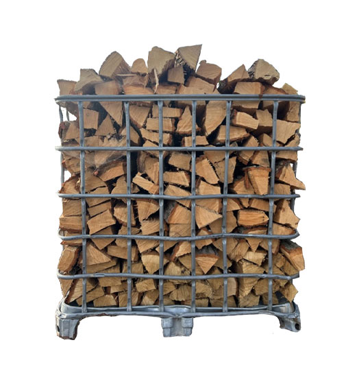 1250-liter Firewood (80% naturally dried oak and 20% pine)