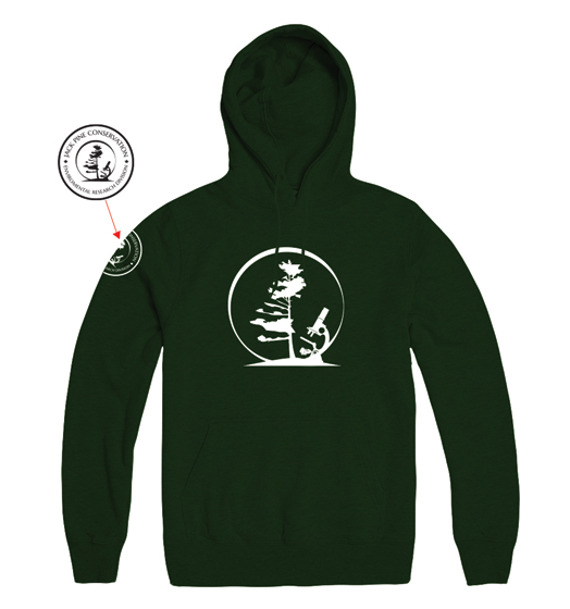 Green Jack Pine Conservation Research Hoodie